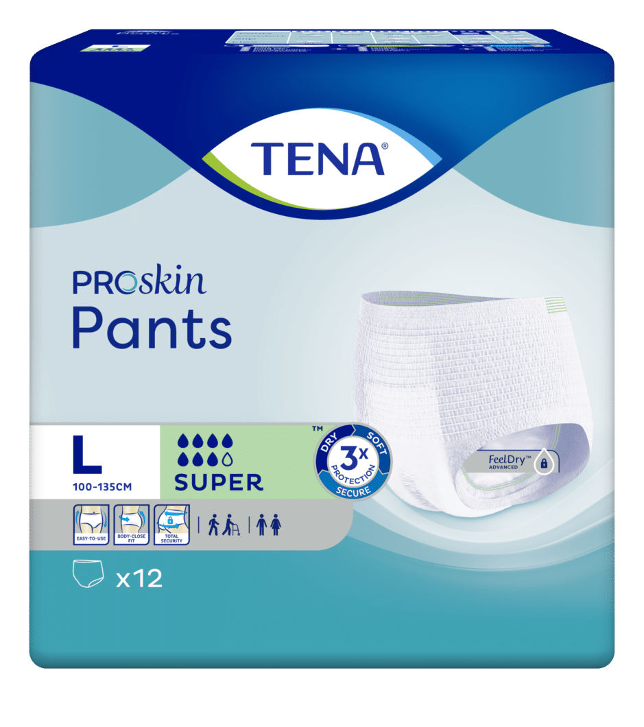 Tena Pants ProSkin Super Large Sachet de 12 Tena Pants