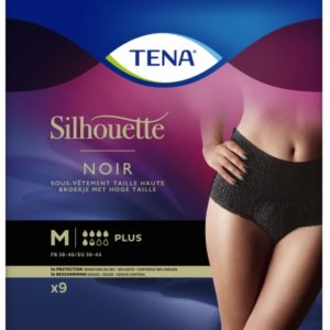 Tena Silhouette Plus Noir Medium