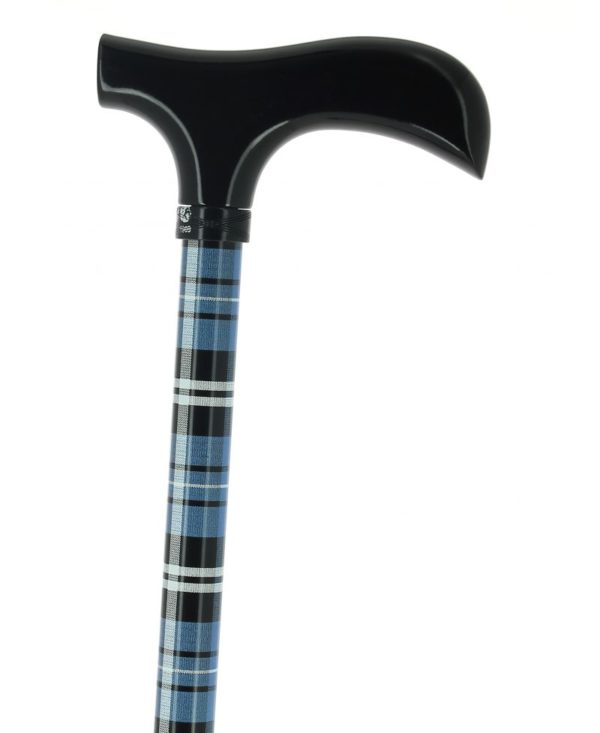 Canne réglable motif Ecossais