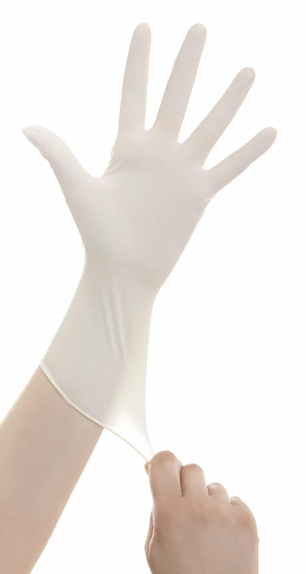 Vinyl gants taille M transparent transparent non-poudreux - Moonen Direct