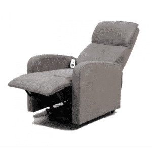 Fauteuil releveur Dublin 2 moteurs gris éléphant