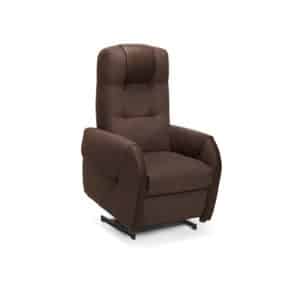 Fauteuil releveur Victor 1 moteur chocolat