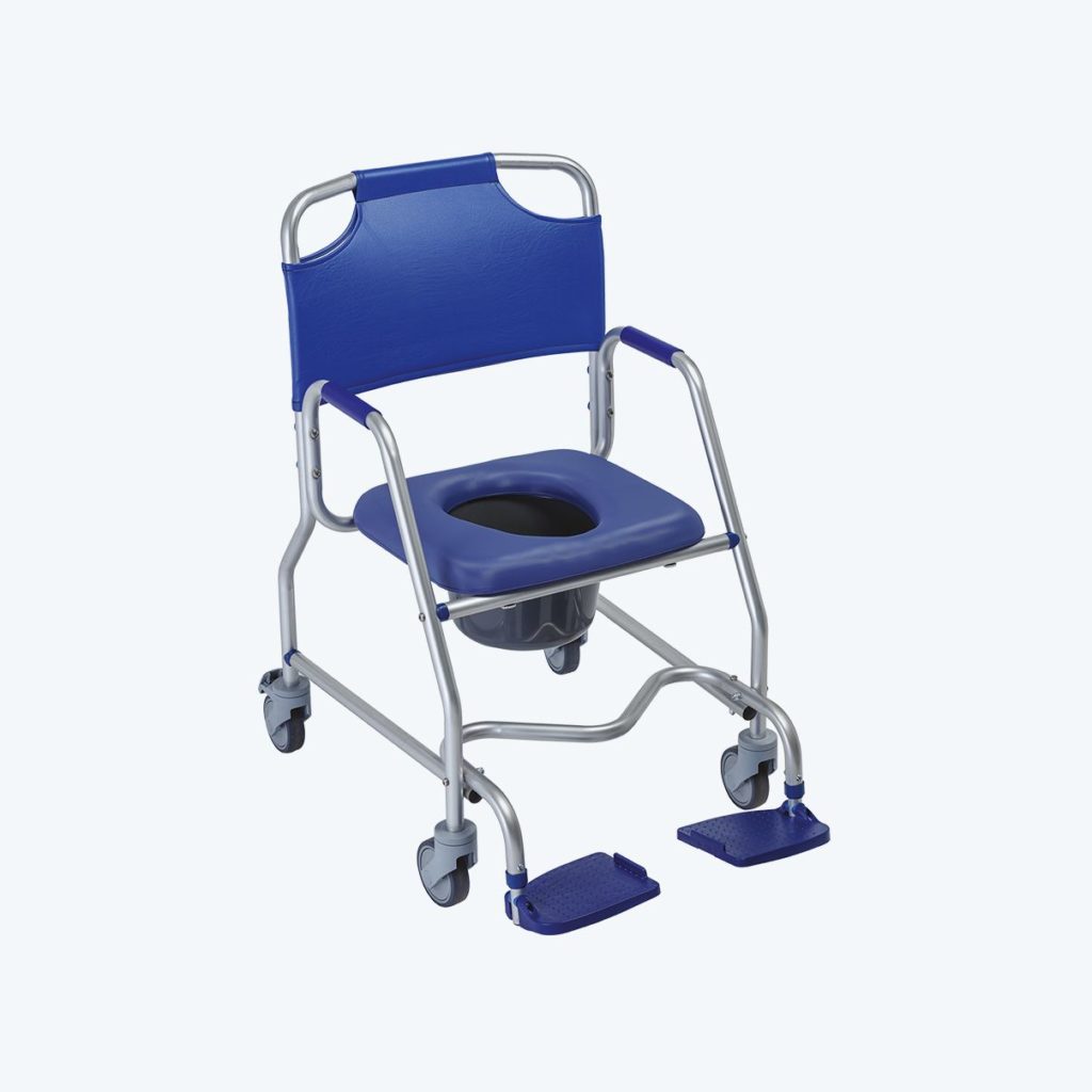 Chaise de toilette et fauteuil WC pour personne âgée