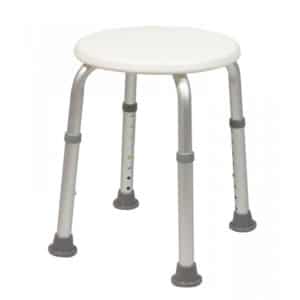 Tabouret de douche Doa blanc