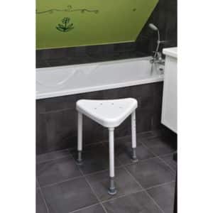 TABOURET DE DOUCHE AQUATEC SORRENTO avec découpe intime