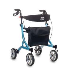 Rollator ultralight bleu