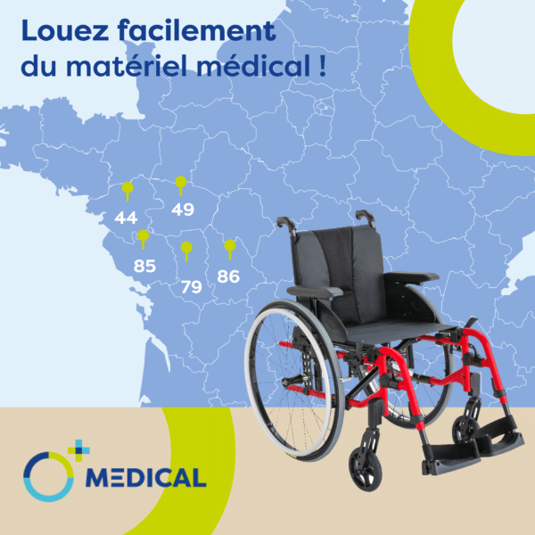 Location fauteuil roulant, location matériel médical