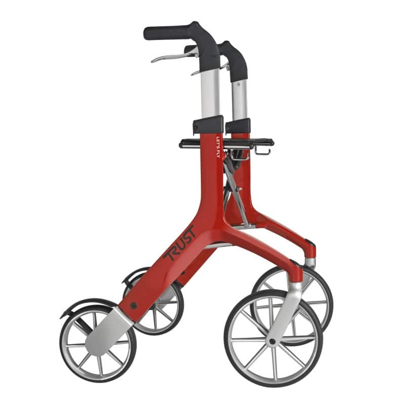 Rollator Mobio Let's Fly rouge