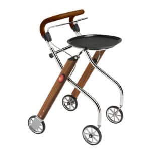 Rollator Mobio Let's Go Indoor Teak