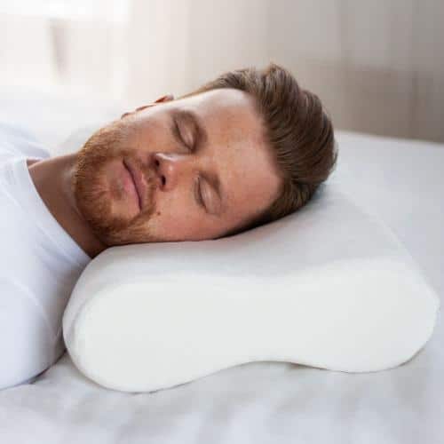 Oreiller Ergonomique Cervical - Anti-ronflement - Soutien Nuque Et épaules - Pour Dormeurs Sur Le Côté Et Dos
