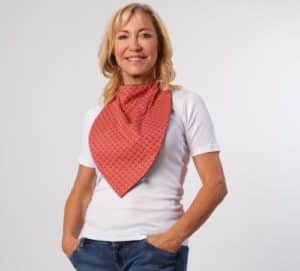 BAVOIR FOULARD ROUGE