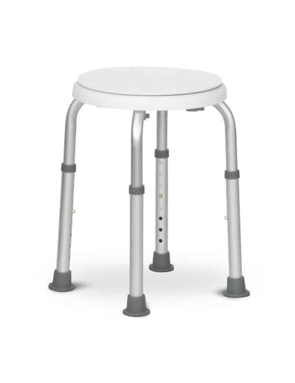 TABOURET DE DOUCHE ASSISE PIVOTANTE