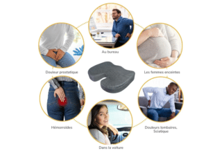 COSSIN FESSIER EN U UTILISATION